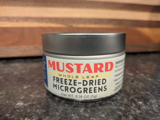 Freeze Dried - Whole Leaf - Mustard