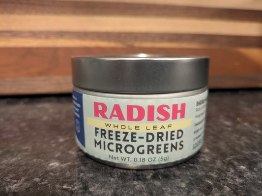 Freeze Dried - Whole Leaf - Radish