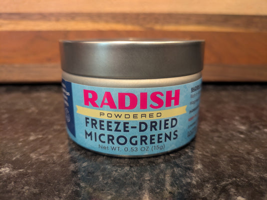 Freeze Dried - Powdered - Radish